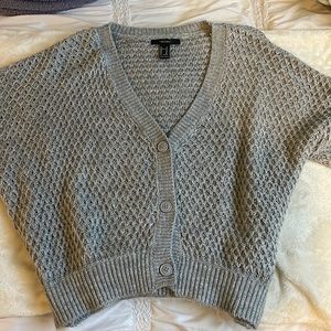 Selling a Gray Medium Sweater/Cardigan from Forever 21